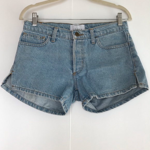 AMERICAN APPAREL DENIM SHORTS - Picture 1 of 5